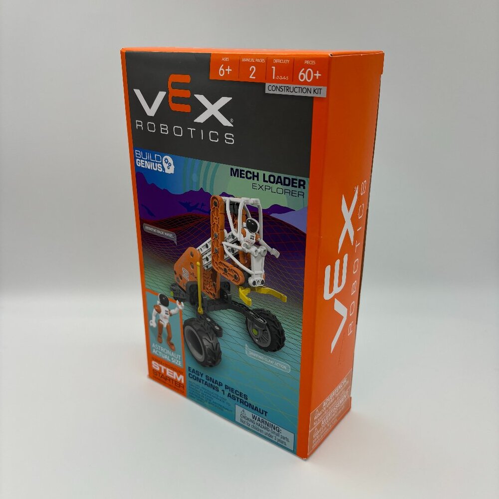 Vex Robotics Mech Loader Explorer Construction Kit, Kids STEM Build Toy Play NEW